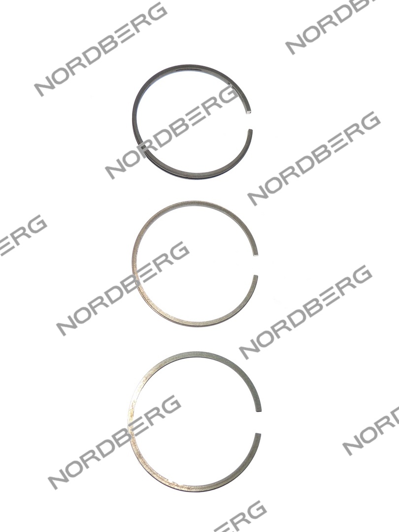 Комплект поршневых колец на один поршень для NCE50/410V NORDBERG NCE50/410V#PSs