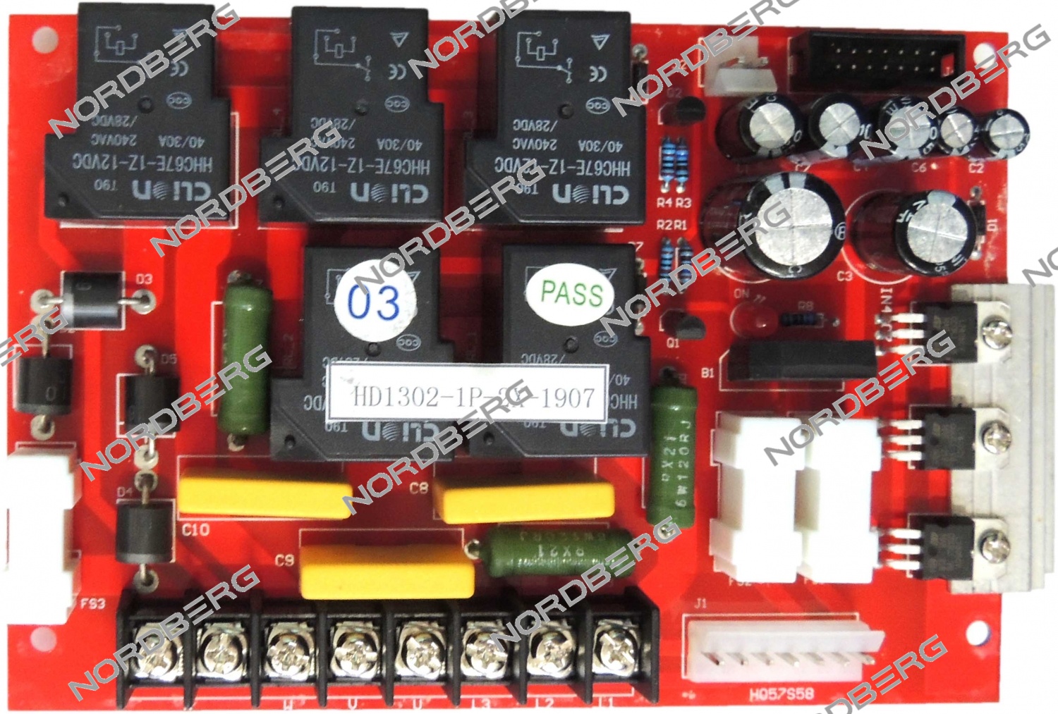 Плата TB-E-1311100 (5508200) питания для 45TRK NORDBERG TB-E-1311100