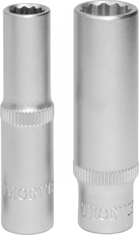 FS31413 Головка торцевая глубокая 12-гранная 1/4"DR, 13 мм