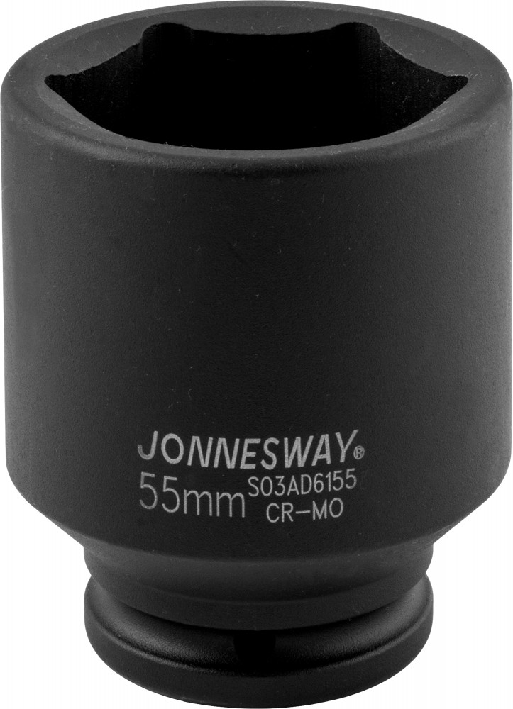 S03AD6155 Головка торцевая ударная глубокая 3/4"DR, 55 мм