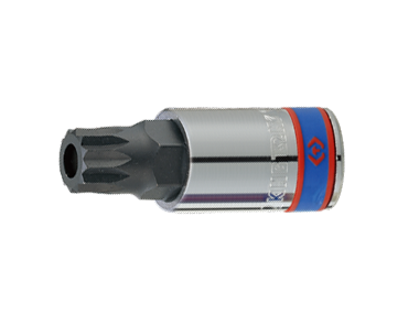 Насадка (бита) торцевая KING TONY 402B18 SPLINE с отверстием M18