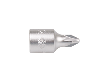 Насадка (бита) торцевая  KING TONY 201801X Pozidriv 1/4” L=25мм PZ2
