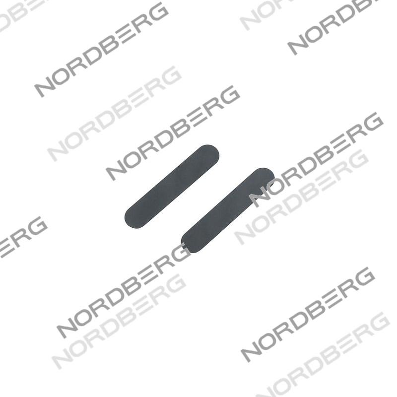 Пластина клапана для NCP100/420A, NCP100/420, NCP200/580, комплект 2 шт. NORDBERG 21125017