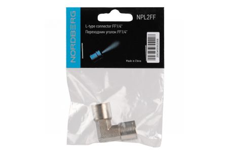 Переходник уголок FF1/4"