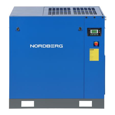 Компрессор винтовой, 22 кВт, 10 бар, 3200 л/мин, без ресивера NORDBERG NCC30