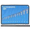 Набор ключей комбинированных 14 шт, планшет тетрон NORDBERG 10214P
