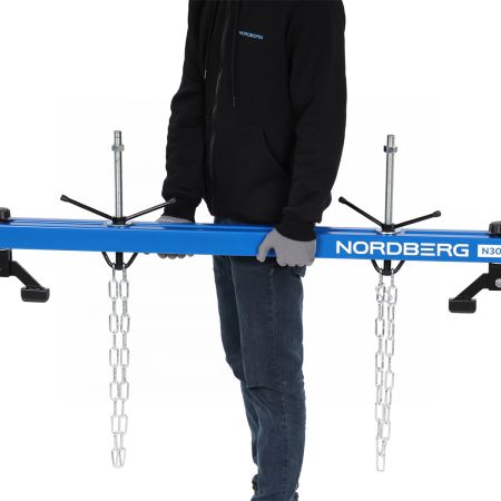 Стенд для вывешивания двигателей 500 кг, L=150 см NORDBERG N3005V