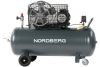 Компрессор поршневой с ременной передачей 380В, ресив. 200л, 580л/мин NORDBERG NCP200/580